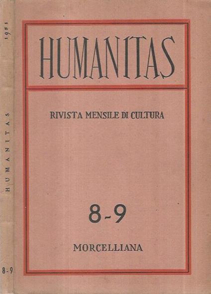 Humanitas - copertina