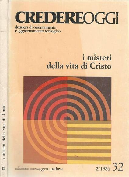 Credere Oggi - n° 32 del 1986 - copertina