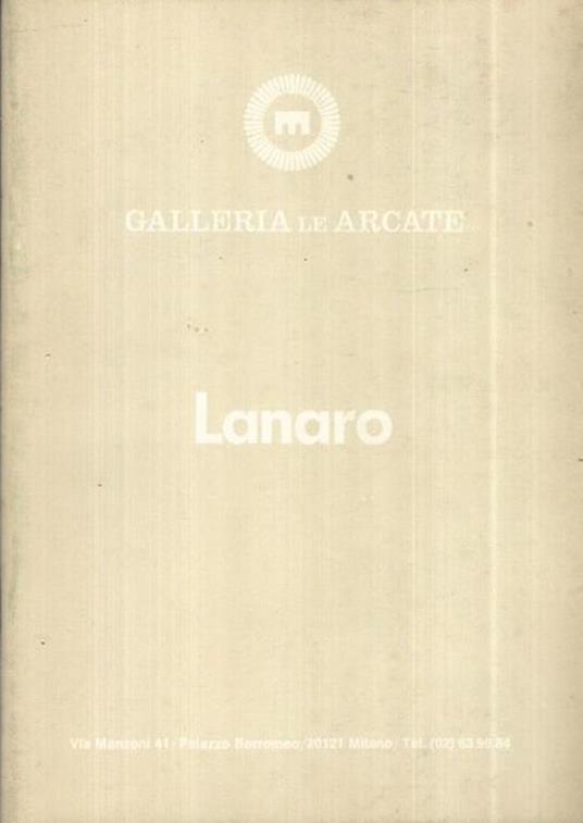 Dino Lanaro - copertina