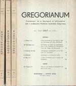Gregorianum 1967 Numero 1-3-4