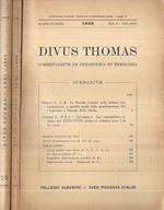 Divus Thomas Anno 1968 Fasc. I-II-III