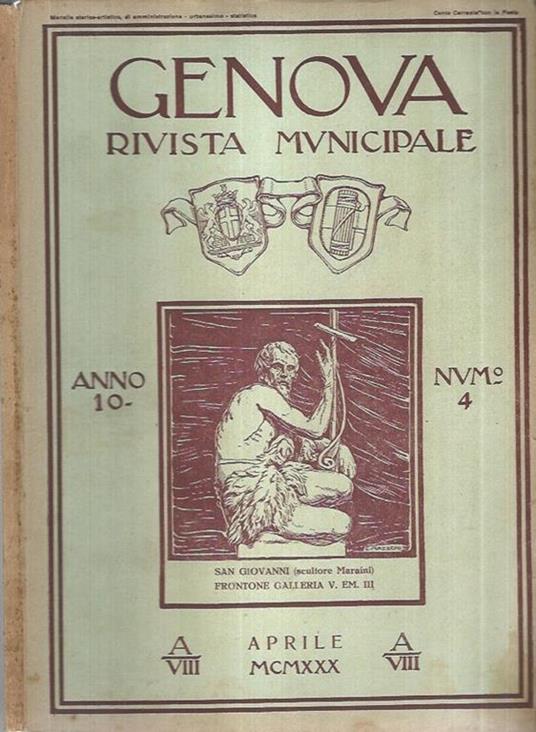 Genova Rivista Municipale - copertina