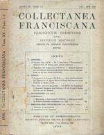 Collectanea Franciscana Annus X Fasc 1-2