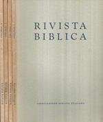 Rivista Biblica Anno 1961 N° 1, 2, 3, 4