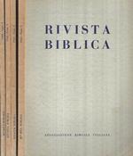 Rivista Biblica Anno 1962 N° 1, 2, 3, 4