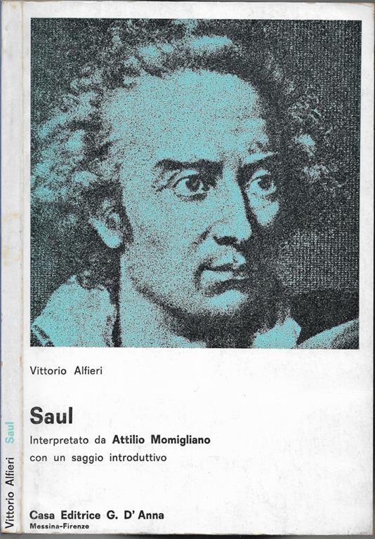 Saul - Vittorio Alfieri - copertina