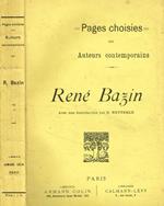 Pages choisies des Auteurs contemporains. René Bazin