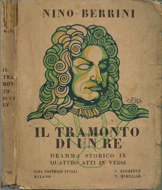 Il tramonto di un re - Nino Berrini - copertina