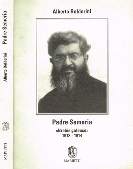 Padre Semeria - Alberto Boldorini - copertina