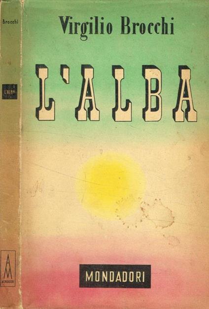 L' alba - Virgilio Brocchi - copertina