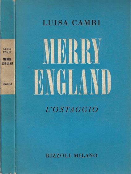 Merry England - Luisa Cambi - copertina
