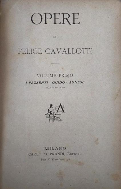 I pezzenti. Guido. Agnese - Felice Cavallotti - copertina