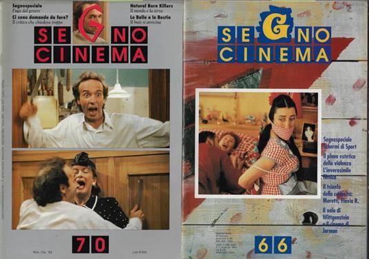 Segnocinema Anno XIV N° 66, 70 - Paolo Cherchi Usai - copertina