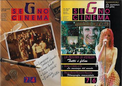 Segnocinema Anno XV N° , 76 - Paolo Cherchi Usai - copertina
