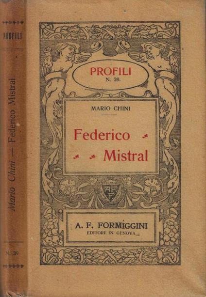 Federico Mistral - Mario Chini - copertina