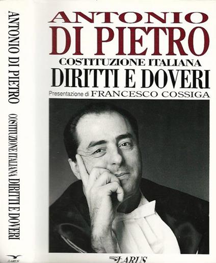 Costituzione Italiana - Diritti e Doveri - Antonio Di Pietro - copertina