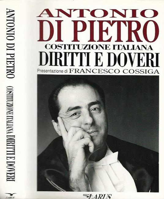 Costituzione Italiana - Diritti e Doveri - Antonio Di Pietro - copertina