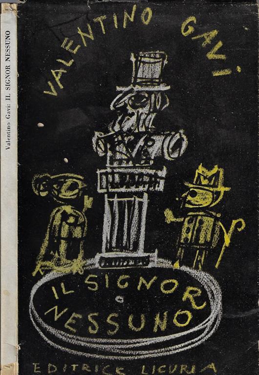 Il signor nessuno - Valentino Gavi - copertina