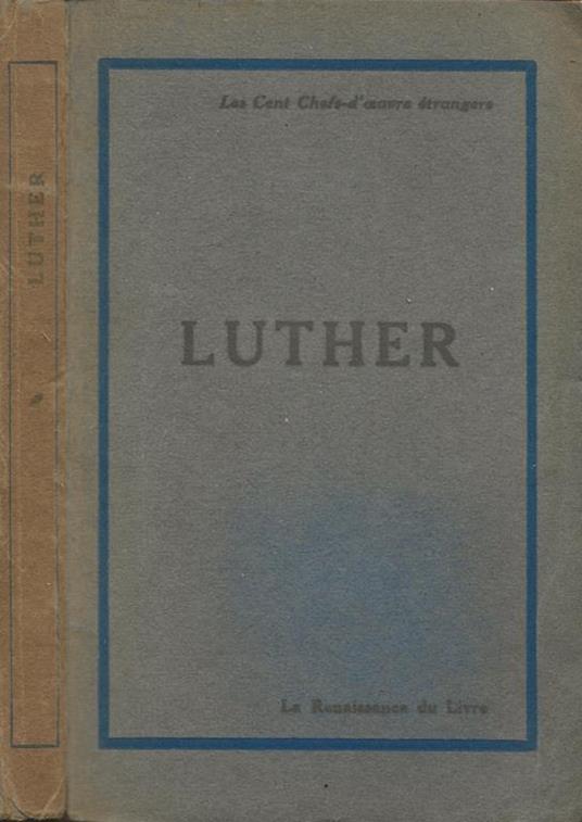 Luther - Maurice Goguel - copertina