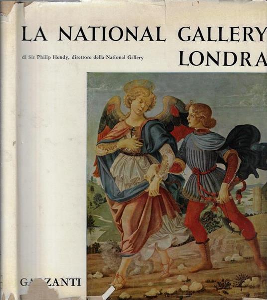 La National Gallery di Londra - Philip Hendy - copertina