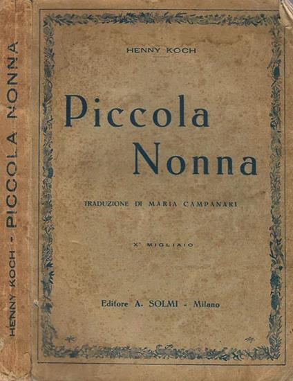 Piccola Nonna - Henny Koch - copertina