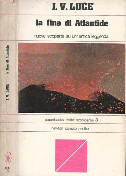 La fine di Atlantide - J. V. Luce - copertina