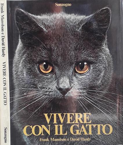 Vivere con il gatto - Frank Manolson - copertina