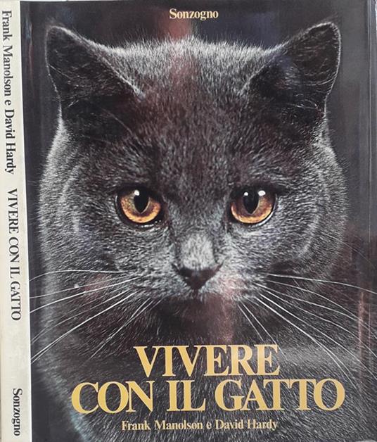 Vivere con il gatto - Frank Manolson - copertina