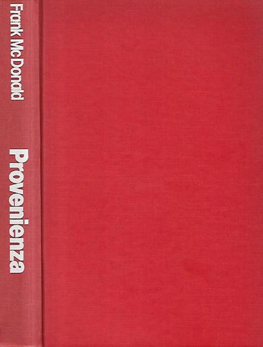 Povenienza - Frank McDonald - copertina