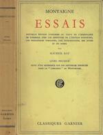 Essais livre premier