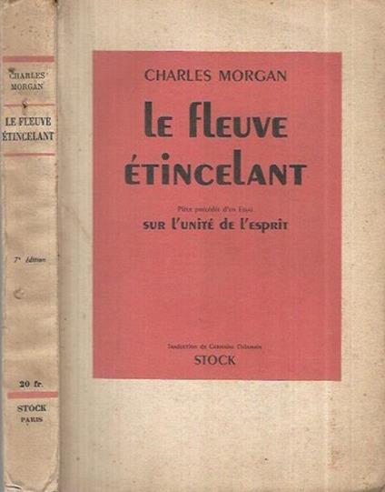 Le fleuve etincelant - Charles Morgan - copertina