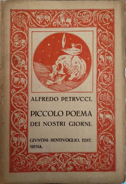 Piccolo poema dei nostri giorni - Alfredo Petrucci - copertina