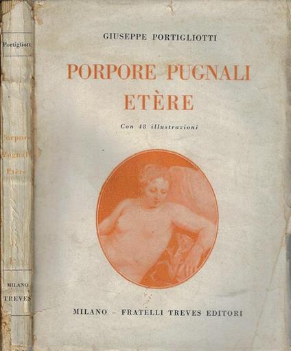 Porpore pugnali etère - Giuseppe Portigliotti - copertina