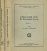 I registri della Catena del Comune di Savona. Registro I. Registro II parte I