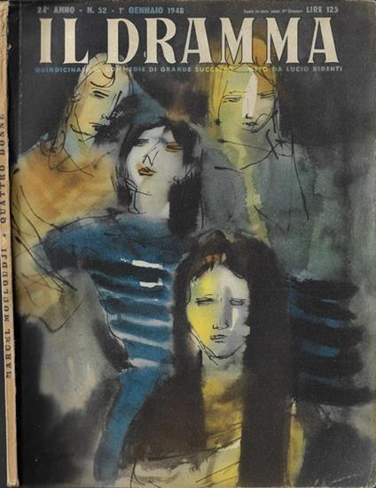 Il dramma Anno 24 N. 52 - Lucio Ridenti - copertina