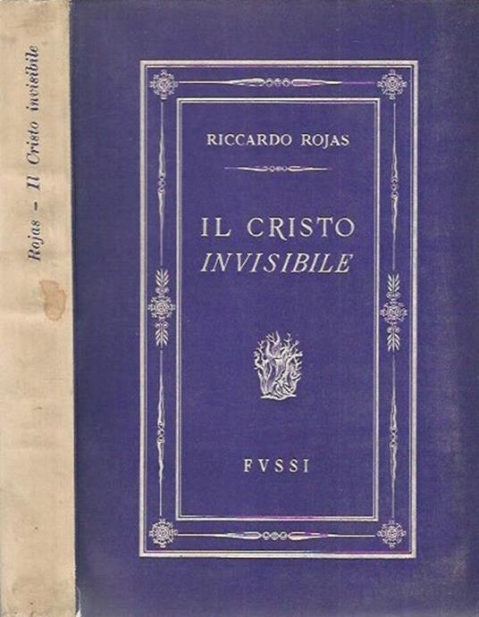 Il Cristo invisibile - Riccardo Rojas - copertina