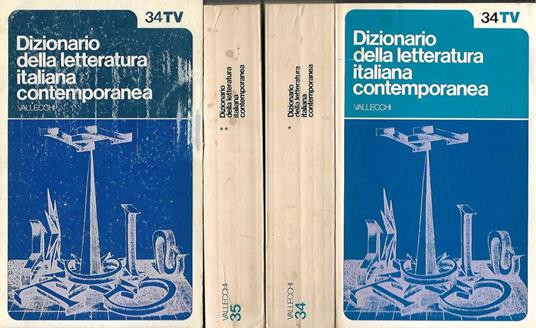 Dizionario della letteratura contemporanea - Enzo Ronconi - copertina