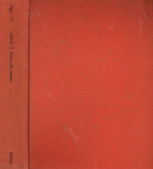Storia del cinema - Georges Sadoul - copertina