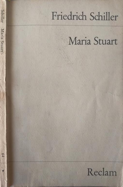 Maria Stuart - Friedrich Schiller - copertina