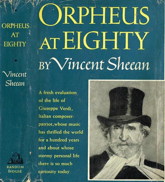 Orpheus at Eighty - Vincent Sheean - copertina
