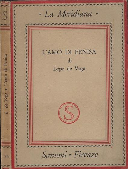 L' amo di fenisa - Lope de Vega - copertina