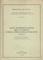 Sacra rappresentazione della natività e della strage degli innocenti (La Befana)
