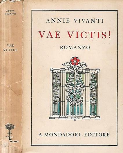 Vae Victis! - Annie Vivanti - copertina