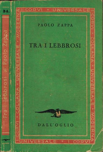 Tra i lebbrosi - Paolo Zappa - copertina