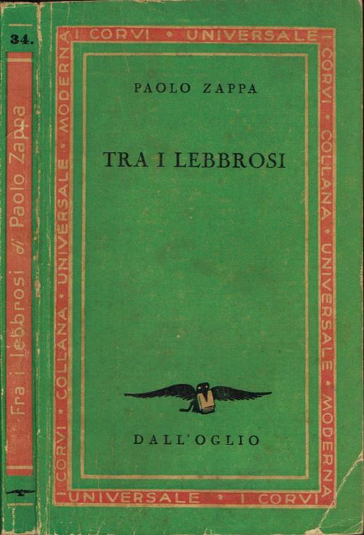 Tra i lebbrosi - Paolo Zappa - copertina