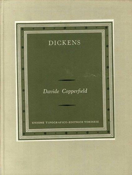 Davide Copperfield. Vol.I - Charles Dickens - copertina