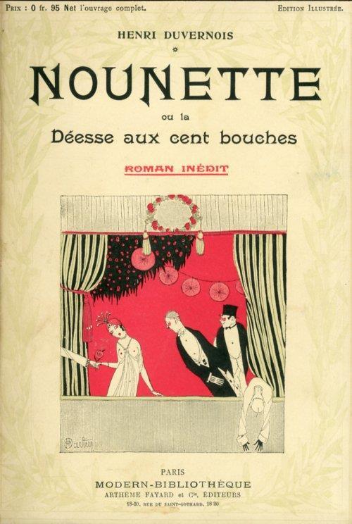 Nounette ou la Dèesse Aux Cent Bouches - Henri Duvernois - copertina