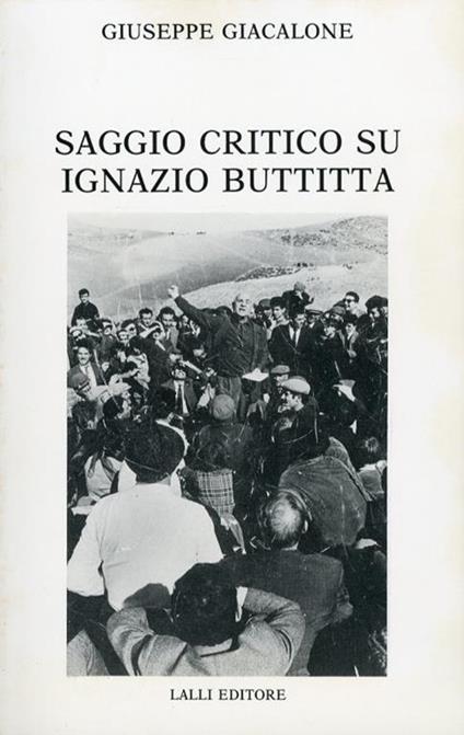 Saggio critico su Ignazio Buttitta - Giuseppe Giacalone - copertina