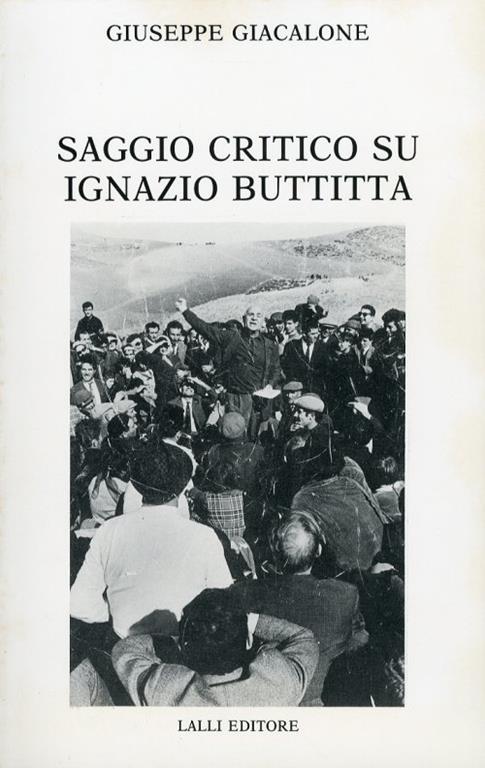 Saggio critico su Ignazio Buttitta - Giuseppe Giacalone - copertina