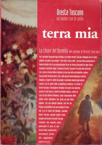 Terra Mia. Le chiavi del Duemila nel poema di Oreste Toscano - Oreste Toscano - copertina